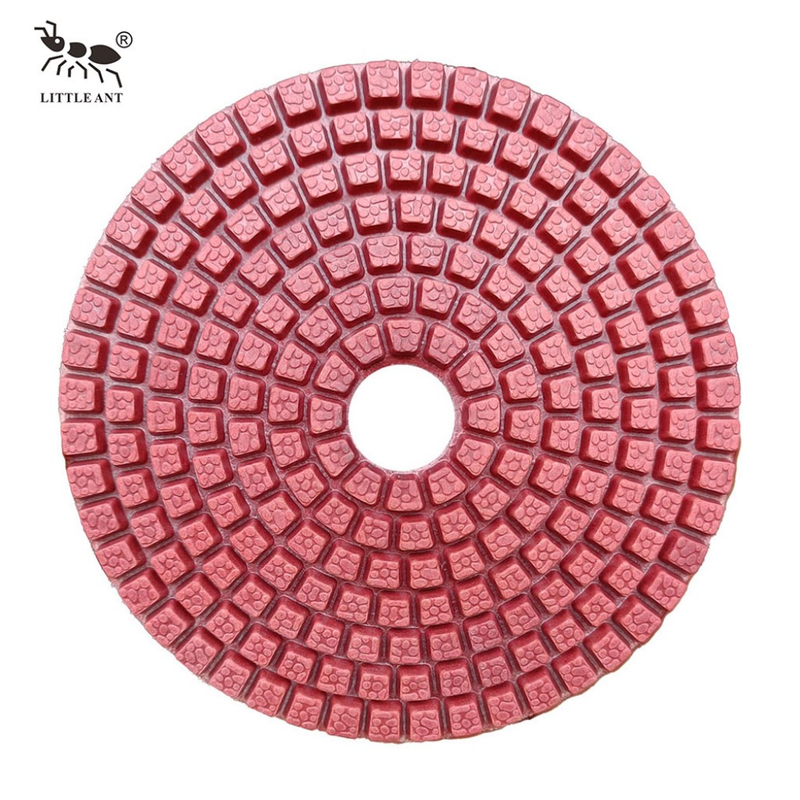 Little Ant Spot Mold 4inch Tem đánh bóng ướt cho đá granit đá granit bằng đá cẩm thạch