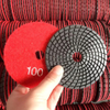 Little Ant 3inch 4inch 7inch Diamond Spirl Spirl Polishing Pads True Màu sắc cho bê tông đá đá granit thạch anh Terrazzo Counter