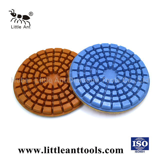 Tấm nhựa vuông POILshing Pad cho bê tông khô và ướt sử dụng công nghiệp 4inch