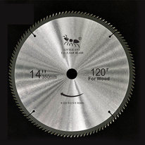 14 inch 120 răng TCT Wood Cắt tròn lưỡi cưa