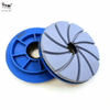 Little Ant Snail Lock Edge Resin Polishing Pad với PVC Backer Granit Marble Terrazzo Quartz