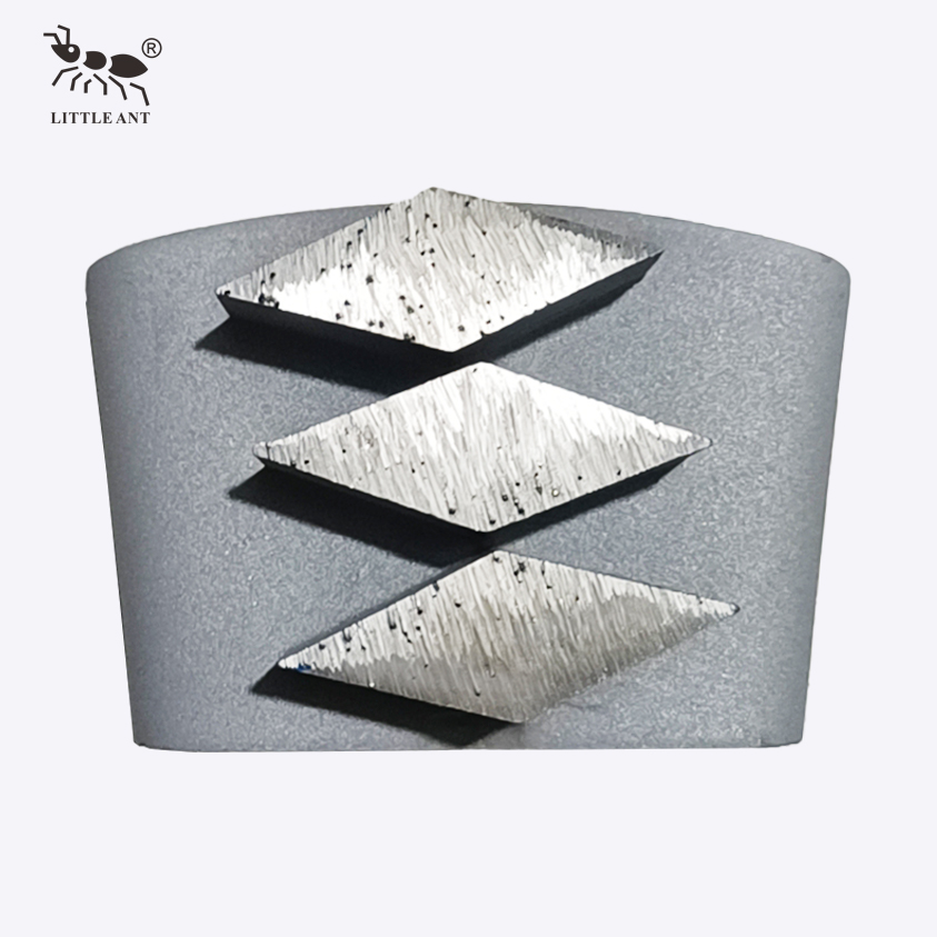 Little Ant Rhomboid Diamond Phân đoạn HTC Sàn kim loại Tấm mài kim cương Tấm hình thang cho máy