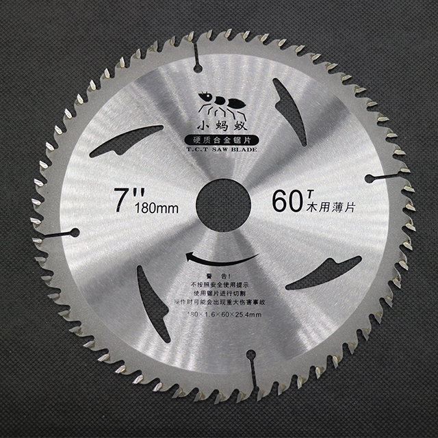 7 inch 60 răng tct lát cắt bằng gỗ cưa lưỡi cưa