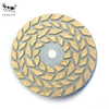 Little Ant Poter Shape Dry Diamond Polishing Pad như tai của lúa mì cho máy mài cầm tay bằng đá granit bằng đá granit