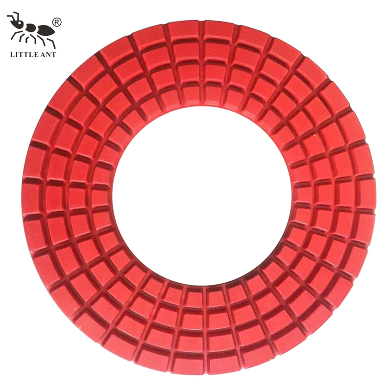 Little Ant 320mm nhựa Polishing Pad lỗ lớn 4 Hàng cho công cụ điện Công cụ đá granit đá cẩm thạch thạch anh