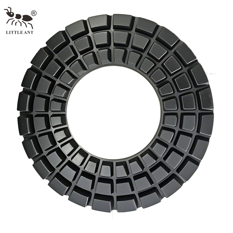 Little Ant 230mm 9 inch nhựa Polishing Pad lỗ lớn cho bê tông đá granit đá cẩm thạch thạch anh