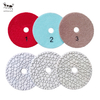 Little Ant 3 bước trụ cột kim cương Polishing Pad linh hoạt cho đá đá Đá đá granit Terrazzo bê tông đá vôi