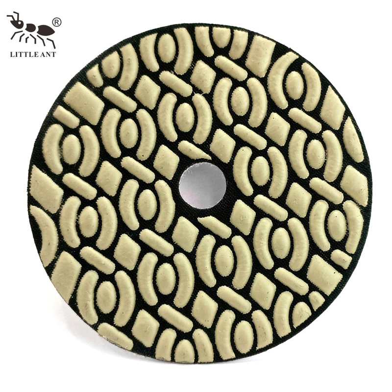 Little Ant 4inch 100mm Dry Polishing Pad cho đá granit đá granit đá thạch anh bằng đá cẩm thạch