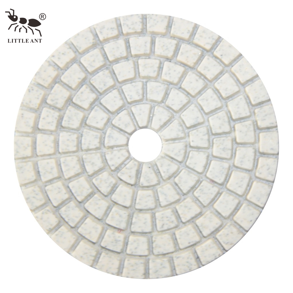 Little Ant Sale Square Square Wet Polishing Pad 3 "4 " 5 "6 " 8 "inch Ít bụi cho đá bê tông