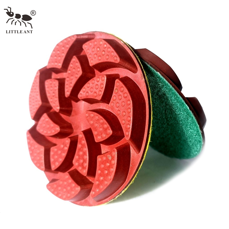 Little Ant Mới 4inch Red Spider 10mm Bê tông Kim cương Bêlom Sàn để xi măng Đá Terrazzo