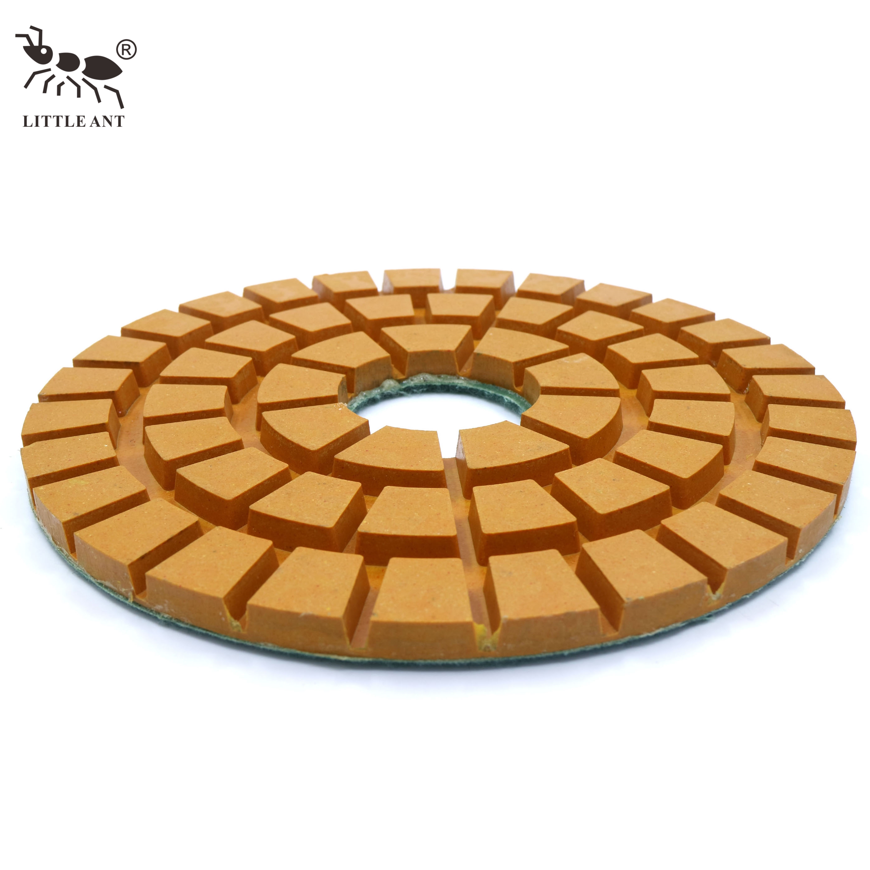 Little Ant 230mm 9 inch nhựa Polishing Pad Máy đánh bóng hạng nặng Granit Đá cẩm thạch Terrazzo Quartz