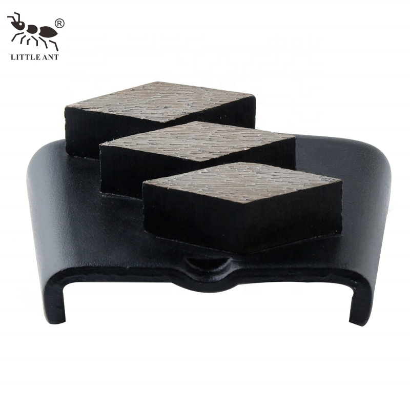 Little Ant Rhomboid Diamond Phân đoạn HTC Sàn kim loại Tấm mài kim cương Tấm hình thang cho máy