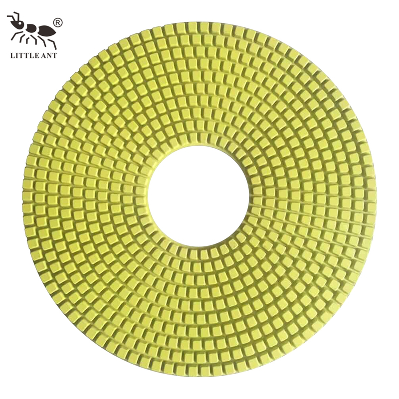 Little Ant 400mm 16 inch nhựa Polishing Pad Diamond Wet cho bê tông đá granit đá cẩm thạch thạch anh