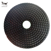 Little Ant 230mm 9 inch nhựa Polishing Pad lỗ lớn cho bê tông đá granit đá cẩm thạch thạch anh