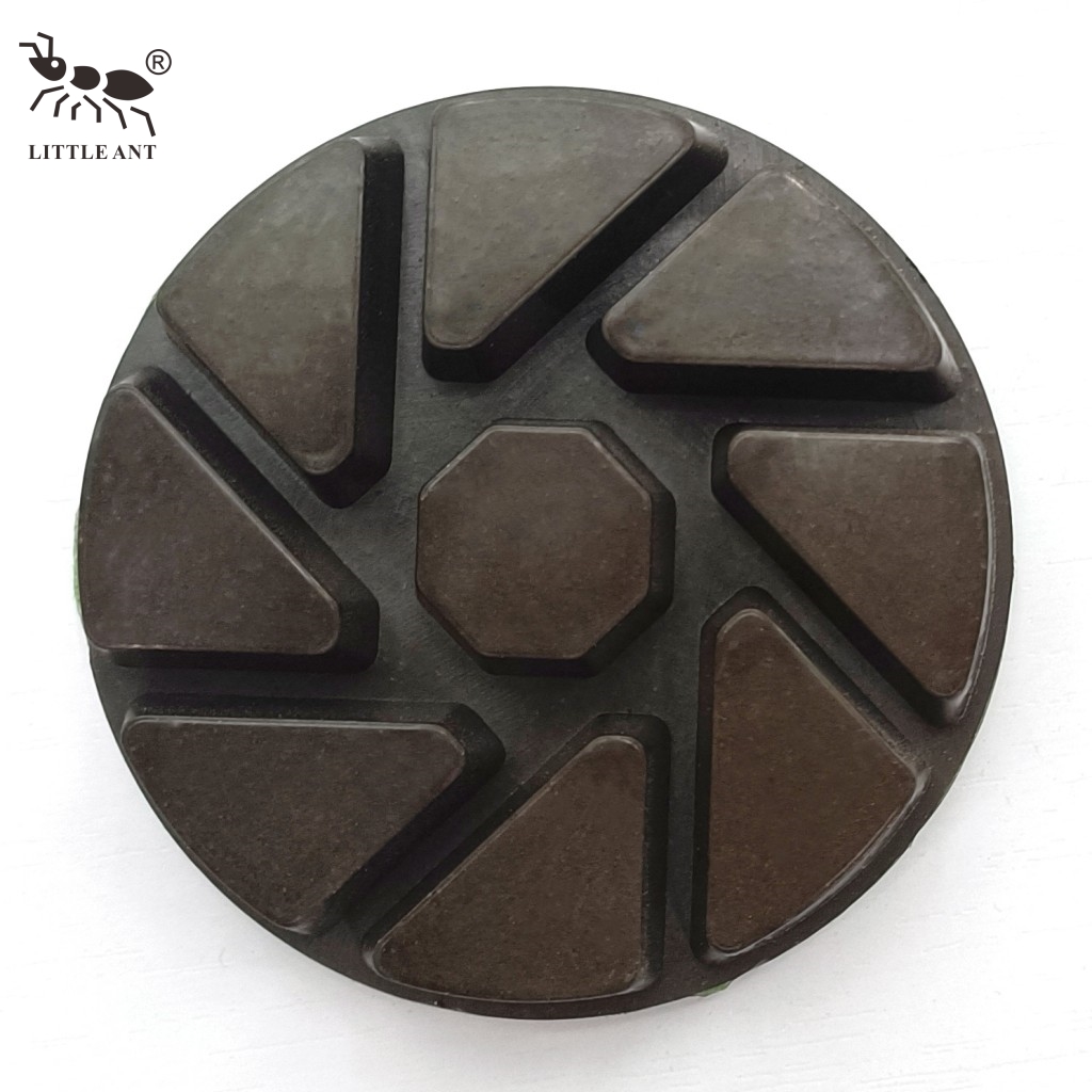 KIẾN KIẾN MỚI 3 inch Miếng đánh bóng sàn bê tông kim cương Tornado cho mặt đất Carborundum Emery