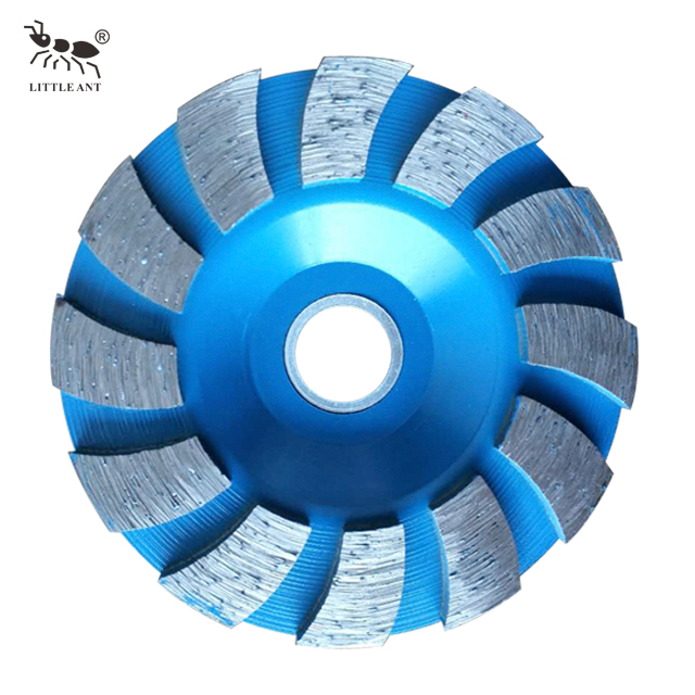 Bánh mài bê tông kim cương được sơn bằng kim loại bán chạy nhất để mài bê tông và đá.