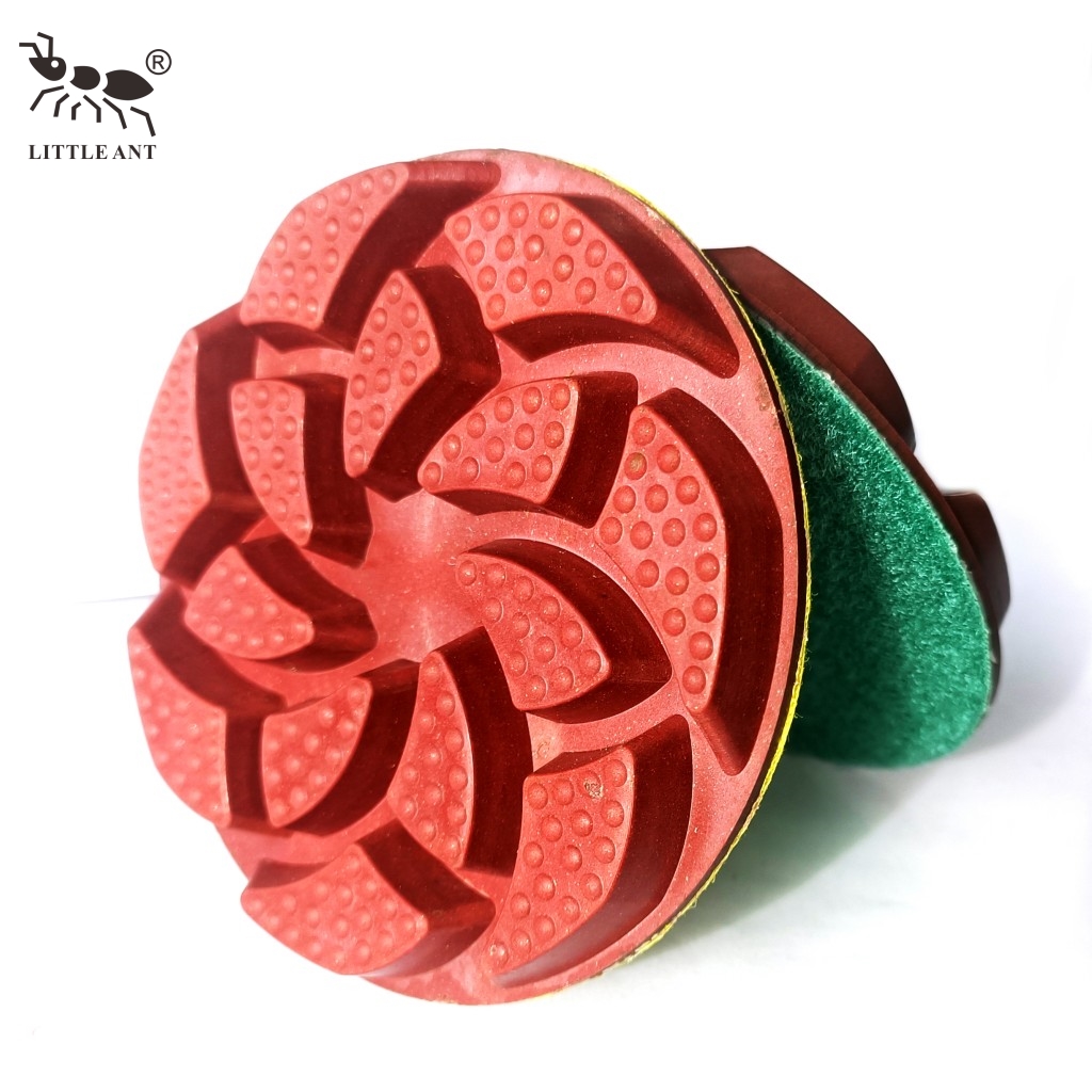 Little Ant Mới 4inch Red Spider 10mm Bê tông Kim cương Bêlom Sàn để xi măng Đá Terrazzo