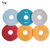 Little Ant 180mm 7 inch nhựa Polishing Pads Spirl Wet True Color cho đá thiết kế