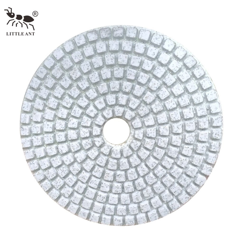Little Ant Sale Square Square Wet Polishing Pad 3 "4 " 5 "6 " 8 "inch Ít bụi cho đá bê tông