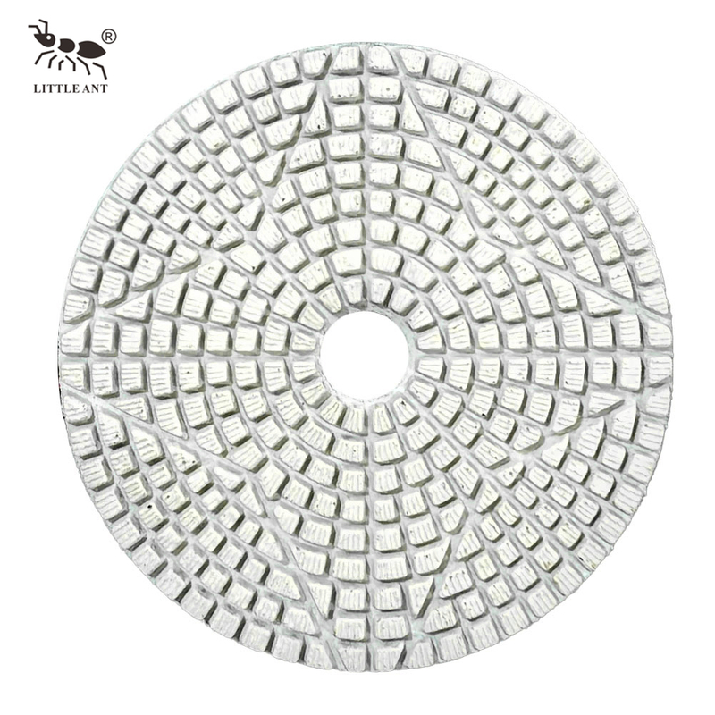 Little Ant 3 bước tứ giác 4 ​​điểm Ngôi sao kim cương Ống đánh bóng Linh hoạt cho đá đá granit đá granit đá