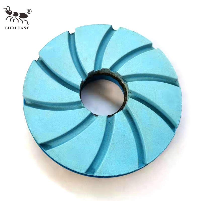 Little Ant Snail Lock Edge Resin Polishing Pad với PVC Backer Granit Marble Terrazzo Quartz