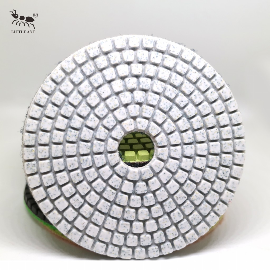 Little Ant Sale Square Square Wet Polishing Pad 3 "4 " 5 "6 " 8 "inch Ít bụi cho đá bê tông