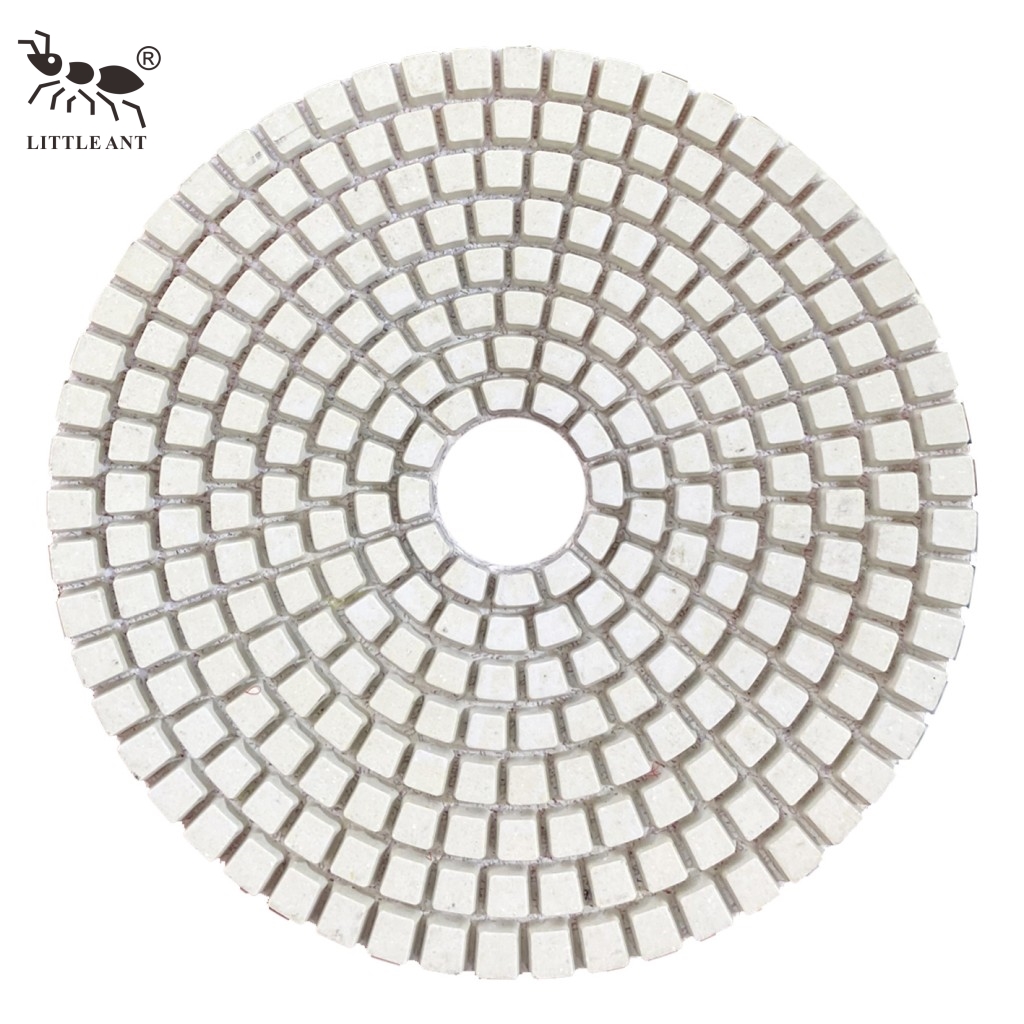 Little Ant Sale Square Square Wet Polishing Pad 3 "4 " 5 "6 " 8 "inch Ít bụi cho đá bê tông