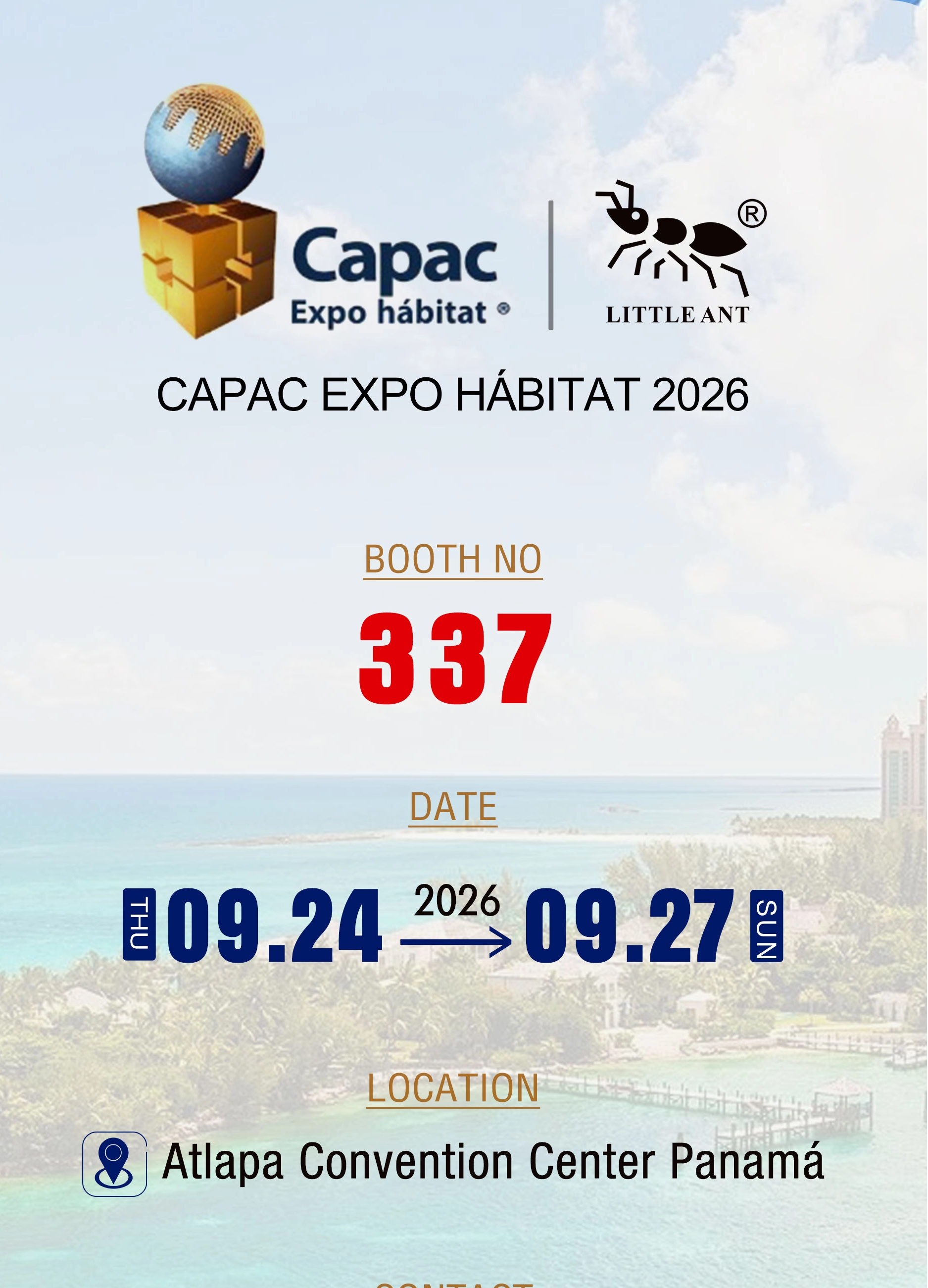  Little Ant Diamond Tools hào hứng tham gia CAPAC EXPO HABITAT 2026