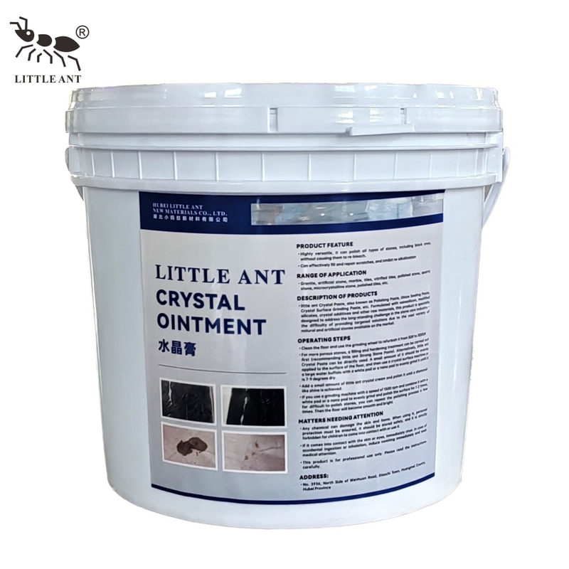 Bột đánh bóng pha lê LITTLE ANT Stone để hoàn thiện độ bóng sàn đá granite bằng đá cẩm thạch